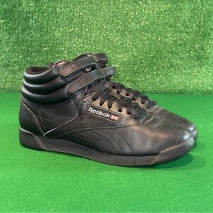 Reebok Freestyle Hi Black 059503-416 Women’s Size 9